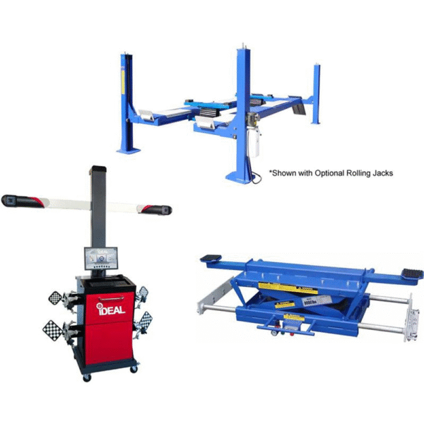 1-24-1.png Tuxedo Fp14ko-a 14,000 Lb Alignment Lift, 3d Image Wheel Aligner, Rolling Air Jack Combo Package