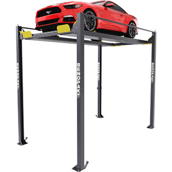 1-82-1.png Hd-7pxw 7,000-lb. Capacity Ali Certified / Super-tall Rise / Four-post Lift / Vehicle Display Platform