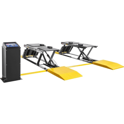 1-99-1.png P-9000lt 9,000-lb. Capacity Ali Certified / Low-rise Lift / Open-center / Pit-style Ali Certified