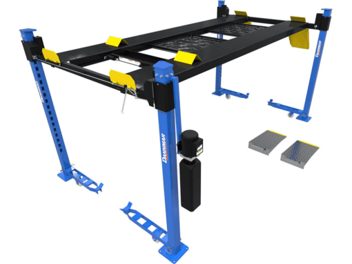 2-48-1.png Dannmar D4-9x Package 9,000-lbs. Ali Certified Capacity Four-post Lift Package