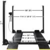 51abh7O9uQL._AC_SL1200.jpg ATLAS APEX 8 ALI CERTIFIED 8,000 LB 4-POST LIFT