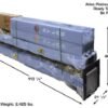 Atlas Platinum PVL-12 ALI Certified 12,000 Lbs. Capacity 2 Post Lift (Blue)