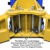 Atlas Platinum PVL-12 ALI Certified 12,000 Lbs. Capacity 2 Post Lift (Blue)