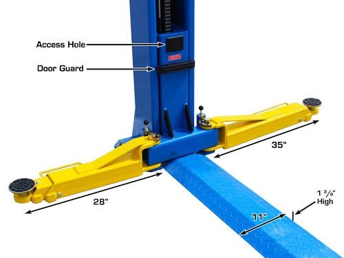 ATTD-BP10000X-11.jpg Atlas BP10000 Baseplate 10,000 lbs. Capacity 2 Post Lift (ATTD)