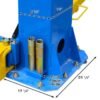 ATTD-BP10000X-14.jpg Atlas BP10000 Baseplate 10,000 lbs. Capacity 2 Post Lift (ATTD)