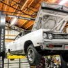 BendPak-2-Post-Car-Lift-Helms.jpg Bendpak XPR-10AS 2 post hoists 10,000 lbs / Asymmetric Clearfloor / Adjustable Width / Screw Pads