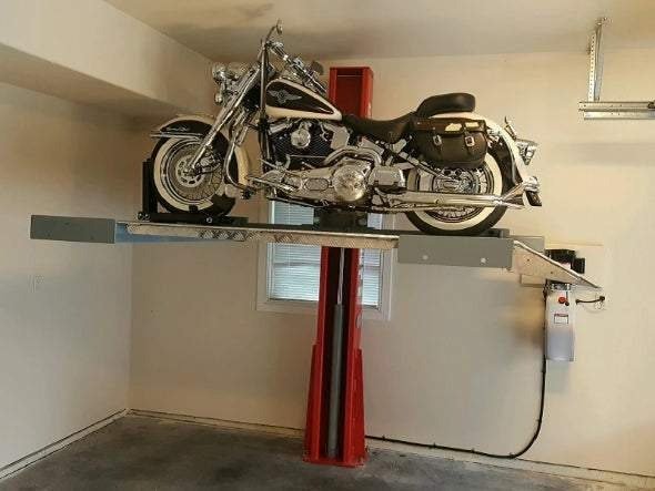 ML-2000_Motorcycle_Lift.jpg Advantage ML-2000 | Single-Post Lift