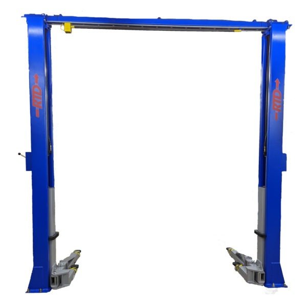 RTD11KCDX_asymmetric-600x600-1.jpg Race Tools Direct 11,000 lb. Direct Drive, Overhead 2 Post Lift- Bi-Symmetric Arms