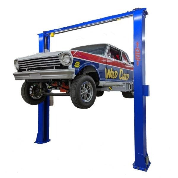 RTD11KCDX_car-1-600x600-1.jpg Race Tools Direct 11,000 lb. Direct Drive, Overhead 2 Post Lift- Bi-Symmetric Arms