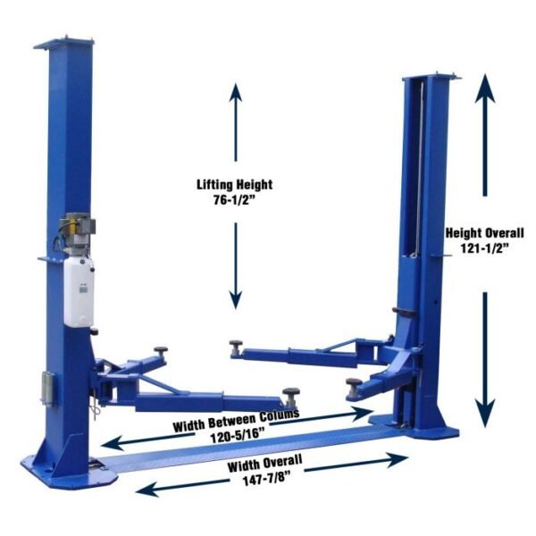 tp12kfx-image01-1.jpg ASEplatinum TP12KFX Heavy-Duty Floor Plate Two Post Lift